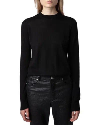 ZADIG & VOLTAIRE ZADIG & VOLTAIRE EMMA WOOL SWEATER