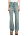 Zadig & Voltaire Evy Low Rise Bootcut Jeans In Light Blue In Blue