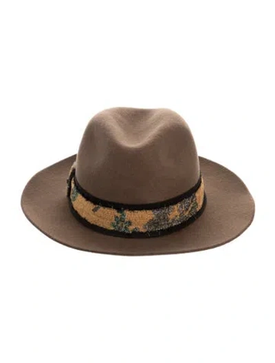 Pre-owned Zadig & Voltaire Fedora In Brown