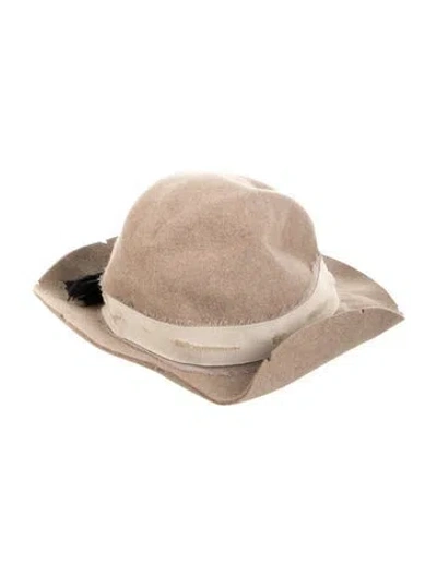 Pre-owned Zadig & Voltaire Fedora In Neutral