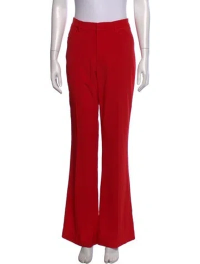 Pre-owned Zadig & Voltaire Flared Pants In Red