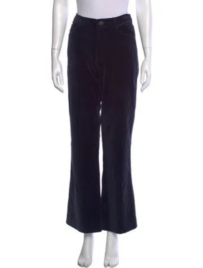 Pre-owned Zadig & Voltaire Flared Pants In Blue