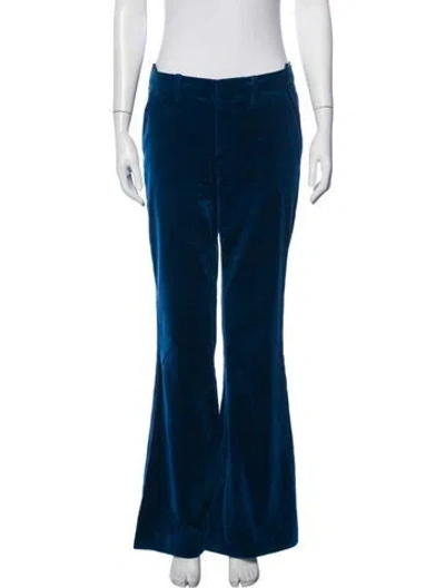 Pre-owned Zadig & Voltaire Flared Pants In Blue