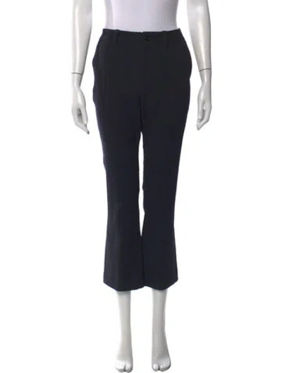 Pre-owned Zadig & Voltaire Flared Pants In Blue