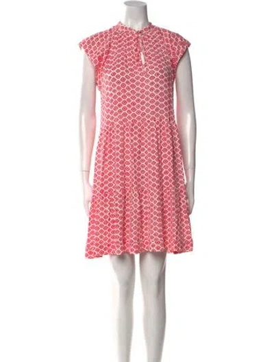Pre-owned Zadig & Voltaire Floral Print Mini Dress In Multi