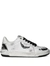 Zadig & Voltaire Fly Wings Sneakers In White