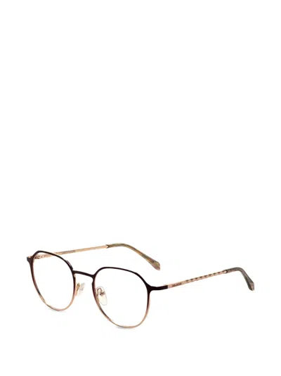 Zadig & Voltaire Geometric-frame Glasses In Brown