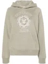 Zadig & Voltaire Georgy Graphic-print Hoodie In Grey