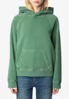 Zadig & Voltaire Georgy Guitar Print Hooded Sweatshirt
