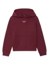 Zadig & Voltaire Georgy Hoodie In Red
