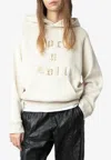 Zadig & Voltaire Georgy Rock N Roll Hooded Sweatshirt