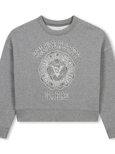 Zadig & Voltaire Girls' Trendy Mini Sweatshirt In Multicolour