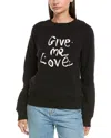 Zadig & Voltaire Give Me Love Sweatshirt In Black