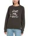 Zadig & Voltaire Give Me Love Sweatshirt In Gray