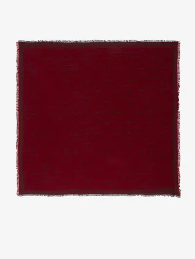 Zadig & Voltaire Glenn Monogram 135 Scarf In Red