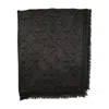 Zadig & Voltaire Zadig&voltaire Glenn Monogram Scarf In Black