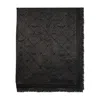Zadig & Voltaire Zadig&voltaire Glenn Monogram Scarf In Black