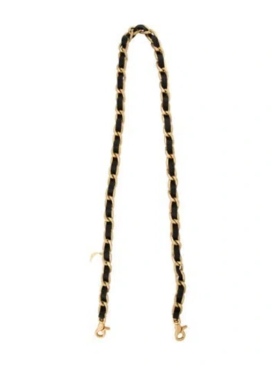 Pre-owned Zadig & Voltaire Gold Chain Bag Strap In Multi