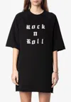 Zadig & Voltaire Grace Rock N Roll Mini T-shirt Dress