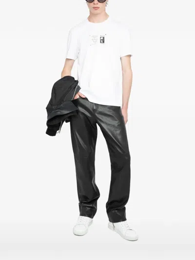 Zadig & Voltaire Graphic Jmts01727 Top In White