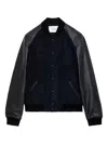 Zadig & Voltaire Graphic-motif Bomber Jacket In Black