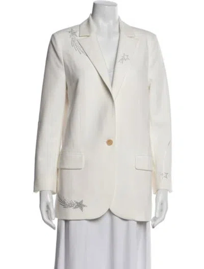Pre-owned Zadig & Voltaire Graphic Print Blazer In Multi