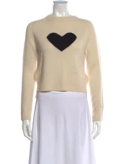 Pre-owned Zadig & Voltaire Graphic Print Crew Neck Sweater In Neutral