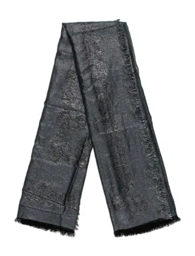 Pre-owned Zadig & Voltaire Graphic Print Pareo In Blue