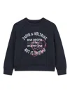 Zadig & Voltaire Graphic-print Sweatshirt In Blue