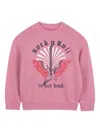 Zadig & Voltaire Graphic-print Sweatshirt In Pink