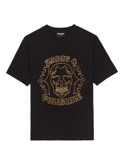 Zadig & Voltaire Graphic-print T-shirt In Black