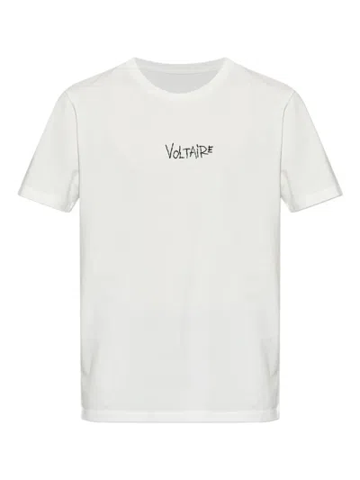 Zadig & Voltaire Graphic-print T-shirt In White