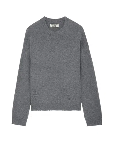 Zadig & Voltaire Zadig&voltaire Gray Wool Sweater