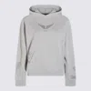 Zadig & Voltaire Embellished Hooded Knitwear With Front Pocket Detail In Gray