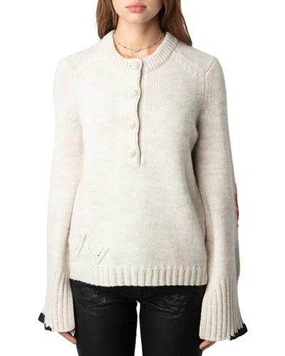 ZADIG & VOLTAIRE ZADIG & VOLTAIRE HALTY WOOL & CASHMERE-BLEND SWEATER