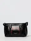 Zadig & Voltaire Sunny Mood Punk Embellished Leather Shoulder Bag In Black