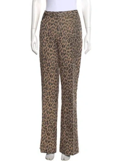 Pre-owned Zadig & Voltaire High-rise Wide Leg Jeans In Black