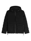Zadig & Voltaire Hooded Padded Jacket In Black