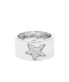 Zadig & Voltaire Hoop Ring In Silver