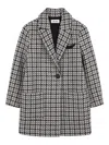 Zadig & Voltaire Houndstooth-patterned Coat In Multi
