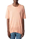 Zadig & Voltaire Ida Cashmere Sweater In Gold
