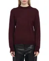 Zadig & Voltaire Ivy Crewneck Cashmere Sweater In Black