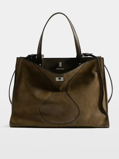 Zadig & Voltaire Jack Suede Bag In Brown