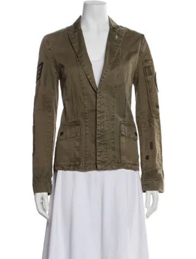 Pre-owned Zadig & Voltaire Jacket In Green