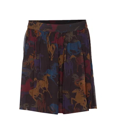 ZADIG & VOLTAIRE JADYS MOUSSELINE HORSES SKIRT