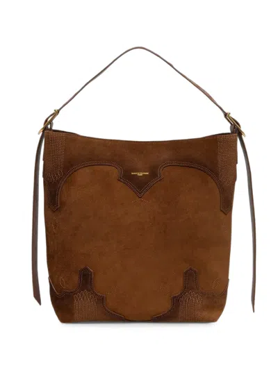 Zadig & Voltaire Jane Western Bag In Brown