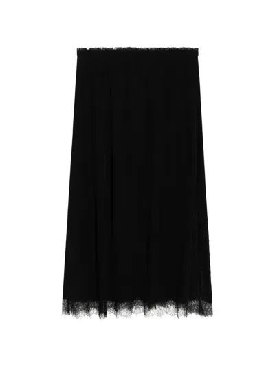 Zadig & Voltaire Jarvis Skirt In Black