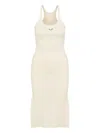 Zadig & Voltaire Jersey Midi Dress In Metallic