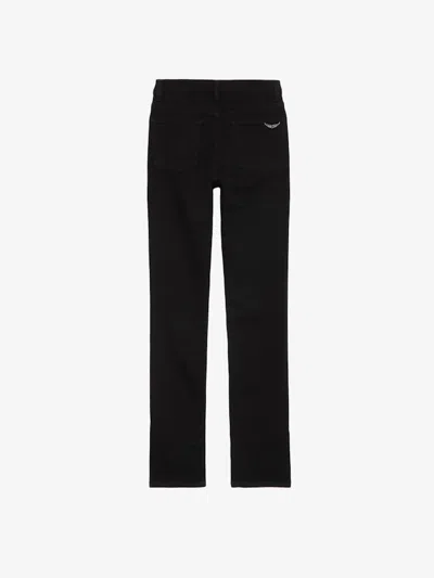 Zadig & Voltaire Jett Skinny Jeans In Black