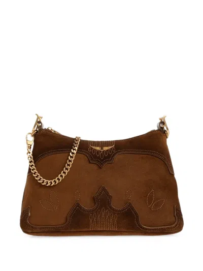 Zadig & Voltaire Jim Mini Western Used Bag In Red